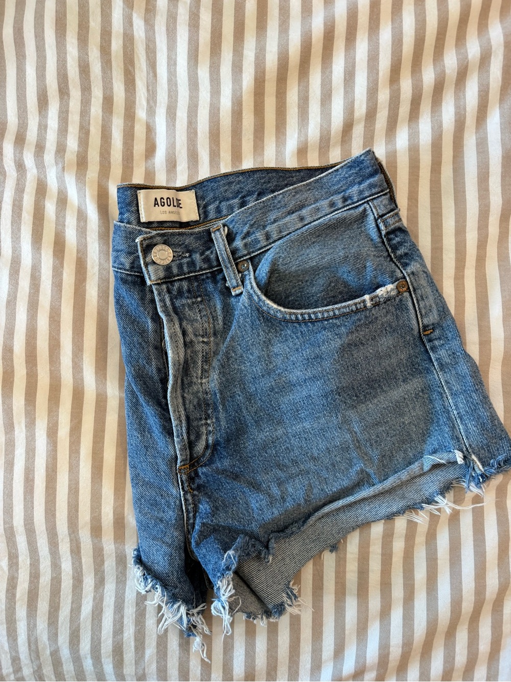 Agolde Parker Vintage Cutoff Denim Shorts — Great Condition